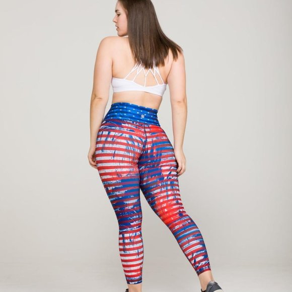 IAB FLEX HIGH-WAISTED LEGGING PATRIOT 12/XL - Picture 8 of 8